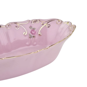 79057 KARLOVY VARY RAWIERKA OWALNY PÓŁMISEK Z RÓZOWEJ PORCELANY (7).jpg