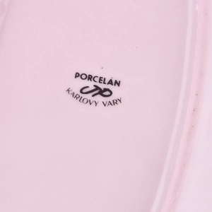 79057 KARLOVY VARY RAWIERKA OWALNY PÓŁMISEK Z RÓZOWEJ PORCELANY (9).jpg