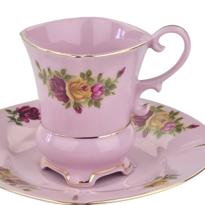 79063 LEANDER FILIŻANKA ZE SPODKIEM RÓŻOWA PORCELANA RÓŻYCZKI (4).jpg
