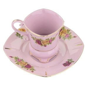 79063 LEANDER FILIŻANKA ZE SPODKIEM RÓŻOWA PORCELANA RÓŻYCZKI (6).jpg