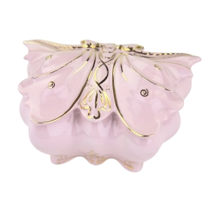 79068 CHODOV BOMBONIERA PUZDERKO MOTYL Z RÓŻOWEJ PORCELANY (3).jpg