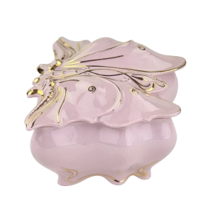 79068 CHODOV BOMBONIERA PUZDERKO MOTYL Z RÓŻOWEJ PORCELANY (5).jpg