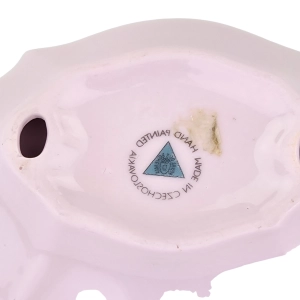 79070 ROYAL DUX ŚWIECZNIK Z RÓŻOWEJ PORCELANY (8).jpg