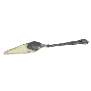 79132 EPNS PLATEROWANA SREBREM BARDZO DEKORACYJNA ŁOPATKA DO CIAST TORTÓW (7).jpg