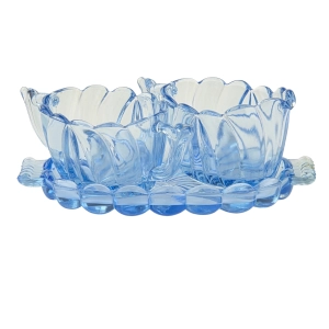 79136 PIĘKNY BŁĘKITNY ZESTAW CUKIERNICA Z MLECZNIKIEM NA TACY (1).jpg