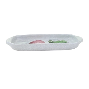 79164 WŁOCHY CERAMICZNA PATERKA Z USZAMI RĘCZNIE MALOWANY BURAK (5).jpg
