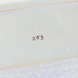 79164 WŁOCHY CERAMICZNA PATERKA Z USZAMI RĘCZNIE MALOWANY BURAK (8).jpg