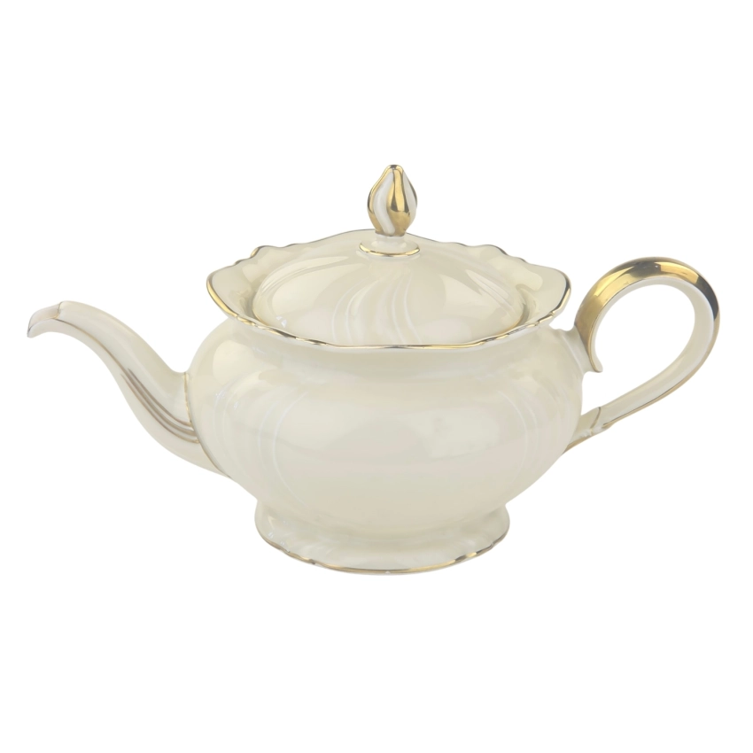 79166 ROSENTHAL VIKTORIA KOŚĆ SŁONIOWA I ZŁOCENIA CZAJNIK DZBANEK DO HERBATY ELEGANCKI (1).jpg