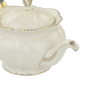 79166 ROSENTHAL VIKTORIA KOŚĆ SŁONIOWA I ZŁOCENIA CZAJNIK DZBANEK DO HERBATY ELEGANCKI (7).jpg