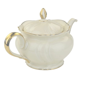 79166 ROSENTHAL VIKTORIA KOŚĆ SŁONIOWA I ZŁOCENIA CZAJNIK DZBANEK DO HERBATY ELEGANCKI (9).jpg