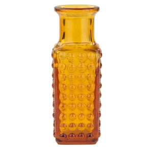 79180 HEŘMANOVA HUŤ V. HANUŠ DESIGNERSKI WAZON BURSZTYNOWE SZKŁO (2).jpg
