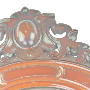 79237 LUSTRO W PIĘKNEJ DREWNIANEJ RZEŹBIONEJ RAMIE 86 X 55 CM (7).jpg