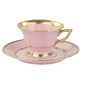 79248 HUTSCHENREUTHER MOKKA ZE SPODKIEM Z RÓŻOWEJ PORCELANY (2).jpg