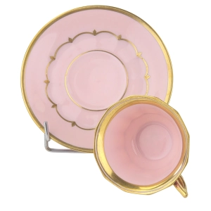 79248 HUTSCHENREUTHER MOKKA ZE SPODKIEM Z RÓŻOWEJ PORCELANY (7).jpg