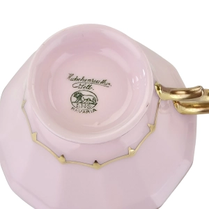 79248 HUTSCHENREUTHER MOKKA ZE SPODKIEM Z RÓŻOWEJ PORCELANY (12).jpg