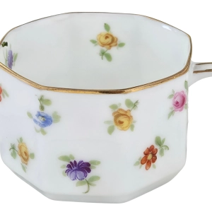 79256 ROSENTHAL GRANIASTA MOKKA ZE SPODKIEM W KWIATOWY RZUCIK RZADKOŚĆ (4).jpg