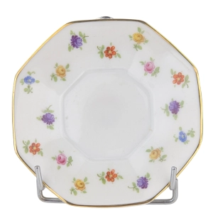 79256 ROSENTHAL GRANIASTA MOKKA ZE SPODKIEM W KWIATOWY RZUCIK RZADKOŚĆ (10).jpg