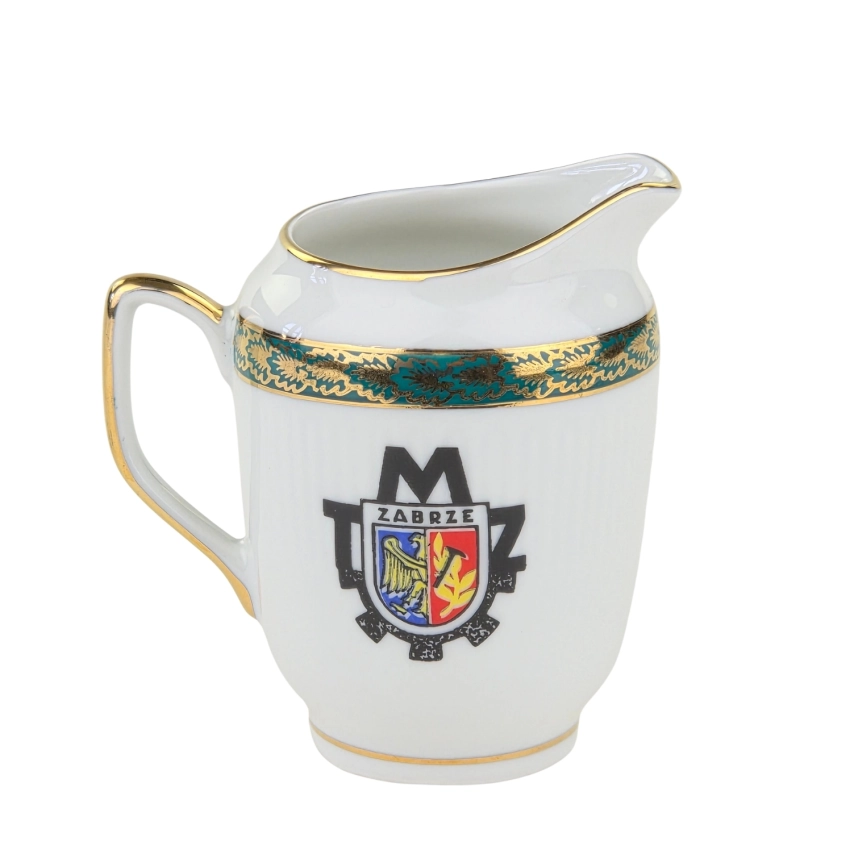 79348 WAŁBRZYCH MLECZNIK Z LOGO TOWARZYSTWA MIŁOŚNIKÓW ZABRZA HERB ZABRZA (1).jpg