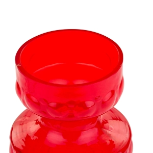 79373 HERBERT KNY CZERWONY WAZON Z BĄBELKAMI ŚWIETNY DESIGN (4).jpg