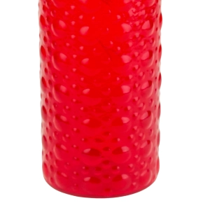79373 HERBERT KNY CZERWONY WAZON Z BĄBELKAMI ŚWIETNY DESIGN (5).jpg