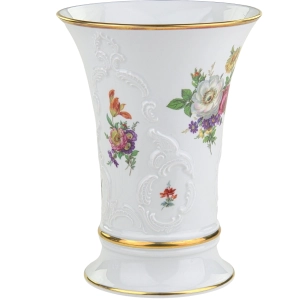 79388 ROYAL KPM PIĘKNY DUŻY WAZON KRATER RELIEFY I KOLOROWE KWIATY (2).jpg