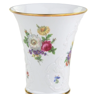 79388 ROYAL KPM PIĘKNY DUŻY WAZON KRATER RELIEFY I KOLOROWE KWIATY (3).jpg