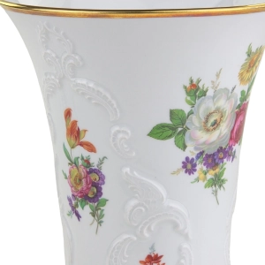 79388 ROYAL KPM PIĘKNY DUŻY WAZON KRATER RELIEFY I KOLOROWE KWIATY (6).jpg