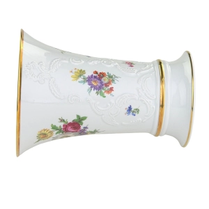 79388 ROYAL KPM PIĘKNY DUŻY WAZON KRATER RELIEFY I KOLOROWE KWIATY (12).jpg