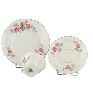 79401 ROSENTHAL EMPIRE KOŚĆ SŁONIOWA I KOLOROWE KWIATY ŚNIADANIÓWKA (9).jpg