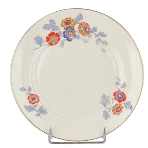 79401 ROSENTHAL EMPIRE KOŚĆ SŁONIOWA I KOLOROWE KWIATY ŚNIADANIÓWKA (10).jpg