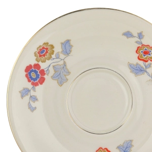 79401 ROSENTHAL EMPIRE KOŚĆ SŁONIOWA I KOLOROWE KWIATY ŚNIADANIÓWKA (13).jpg