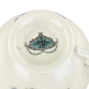 79401 ROSENTHAL EMPIRE KOŚĆ SŁONIOWA I KOLOROWE KWIATY ŚNIADANIÓWKA (15).jpg