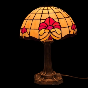 79423 STYLIZOWANA LAMPKA WITRAŻOWA W STYLU TIFFANY KWIATY (13).jpg