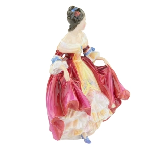 79497 ROYAL DOULTON SOUTHERN BELLE FIGURKA NIEWIASTY W CZERWONEJ SUKNI (3).jpg
