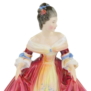 79497 ROYAL DOULTON SOUTHERN BELLE FIGURKA NIEWIASTY W CZERWONEJ SUKNI (6).jpg