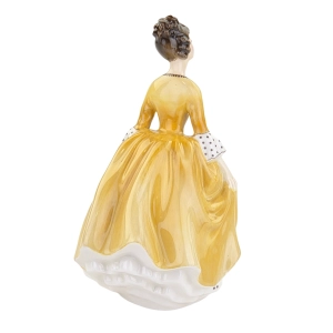 79498 ROYAL DOULTON CORALIE FIGURKA NIEWIASTY W ŻÓŁTEJ SUKNI (5).jpg