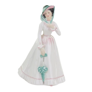 ROYAL DOULTON JULIA FIGURKA NIEWIASTY Z PARASOLKĄ