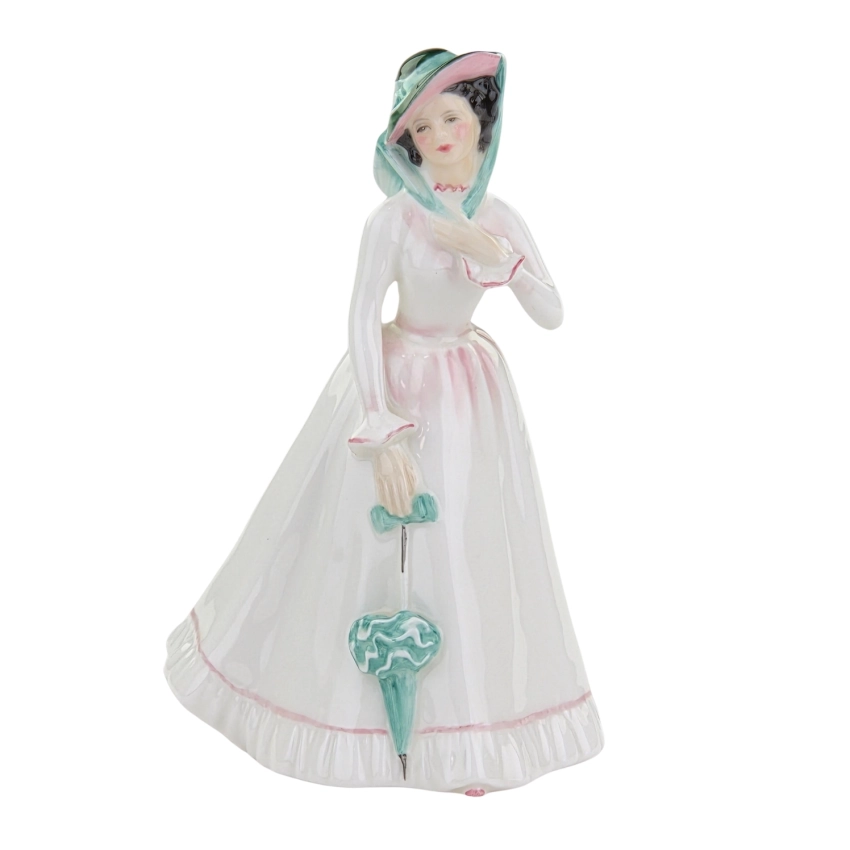 79500 ROYAL DOULTON JULIA FIGURKA NIEWIASTY Z PARASOLKĄ (1).jpg