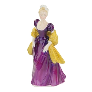 79501 ROYAL DOULTON LORETTA FIGURKA NIEWIASTY Z ŻÓŁTYM SZALEM (1).jpg