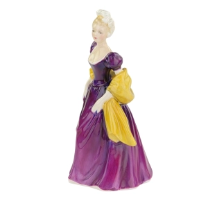 79501 ROYAL DOULTON LORETTA FIGURKA NIEWIASTY Z ŻÓŁTYM SZALEM (3).jpg