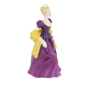 79501 ROYAL DOULTON LORETTA FIGURKA NIEWIASTY Z ŻÓŁTYM SZALEM (4).jpg