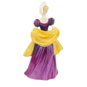 79501 ROYAL DOULTON LORETTA FIGURKA NIEWIASTY Z ŻÓŁTYM SZALEM (5).jpg