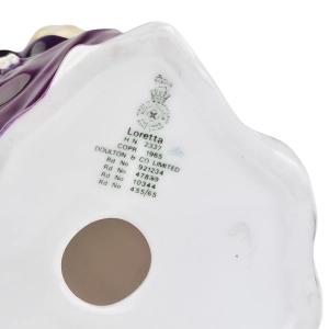 79501 ROYAL DOULTON LORETTA FIGURKA NIEWIASTY Z ŻÓŁTYM SZALEM (9).jpg