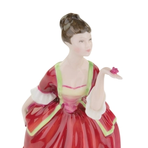 79502 ROYAL DOULTON FLOWER OF LOVE FIGURKA NIEWIASTY Z RÓŻĄ NA DŁONI (6).jpg
