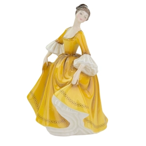 79504 ROYAL DOULTON STEPHANIE FIGURKA NIEWIASTY W ŻÓŁTEJ SUKNI (2).jpg