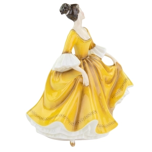 79504 ROYAL DOULTON STEPHANIE FIGURKA NIEWIASTY W ŻÓŁTEJ SUKNI (5).jpg
