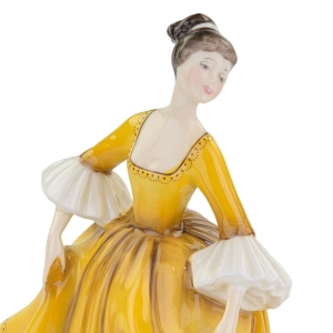 79504 ROYAL DOULTON STEPHANIE FIGURKA NIEWIASTY W ŻÓŁTEJ SUKNI (6).jpg