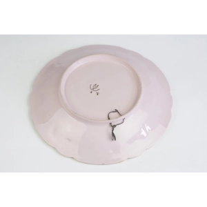 40286 CHODOV PATERA Z WINOGRONAMI Z RÓŻOWEJ PORCELANY ZE ZŁOCENIAMI (4).jpg