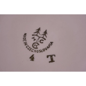 40286 CHODOV PATERA Z WINOGRONAMI Z RÓŻOWEJ PORCELANY ZE ZŁOCENIAMI (6).jpg