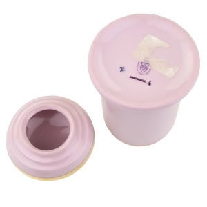 79603 STRUŽNA POJEMNIK Z RÓŻOWEJ PORCELANY JAK APTECZNY SŁÓJ MAKI ANEMONY (7).jpg